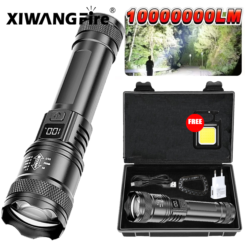 Outdoor Adventure Camp - Senter LED Ultra Terang 2000LM Tipe-c