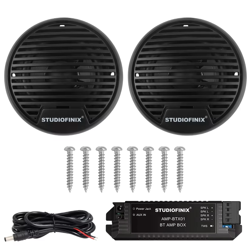 Outdoor Adventure Utv - STUDIOFINIX 3'' 160W 2PCS Speaker Marine