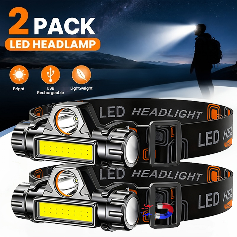 Lampu Kepala LED Super Terang, - Outdoor Adventure Camp ulasan dan harga