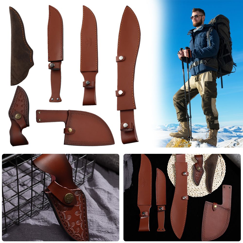 Sarung Kulit Coklat untuk Sent - Camp Knife Multi ulasan dan harga